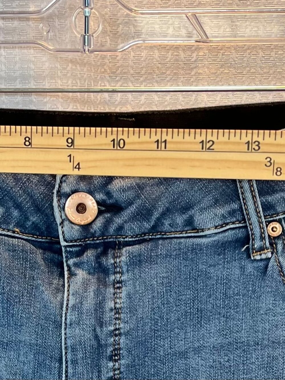 American Rag Cie Denim Bermuda Shorts size 16 - Picture 2 of 6